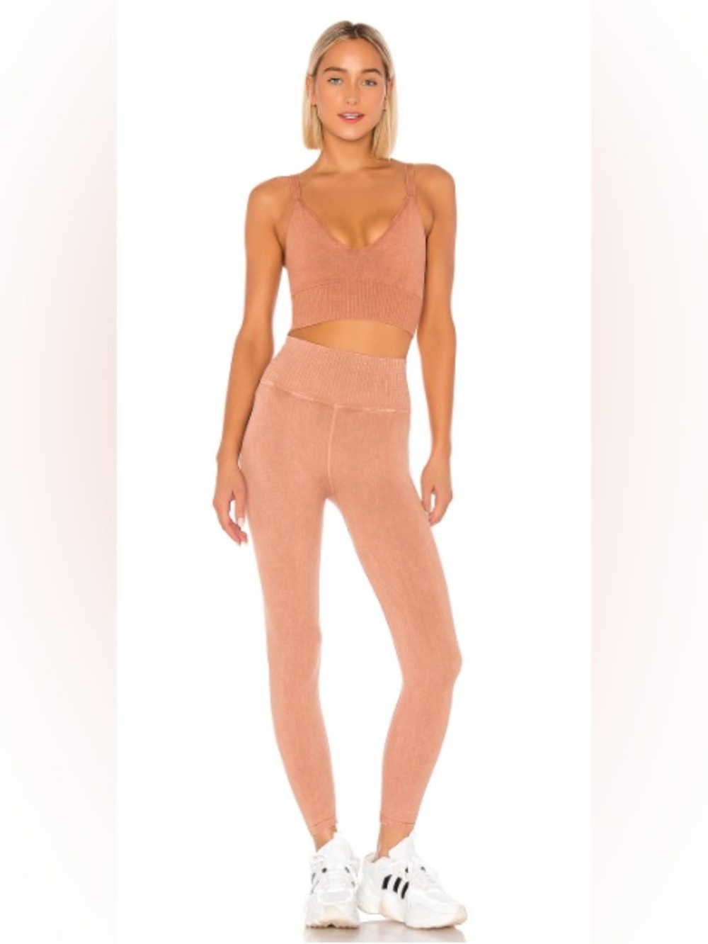 Free People Desert Dune Seamless Leggings XS/S Ribbed High Rise